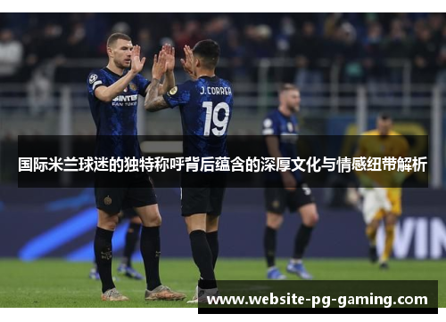 国际米兰球迷的独特称呼背后蕴含的深厚文化与情感纽带解析