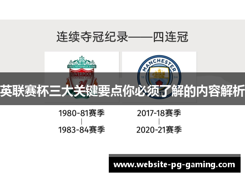 英联赛杯三大关键要点你必须了解的内容解析 英联赛杯三大关键要点你必须了解的内容解析